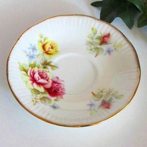 $5 Add-On Elizabethan Fine Bone China Saucer "CAROLINE" England